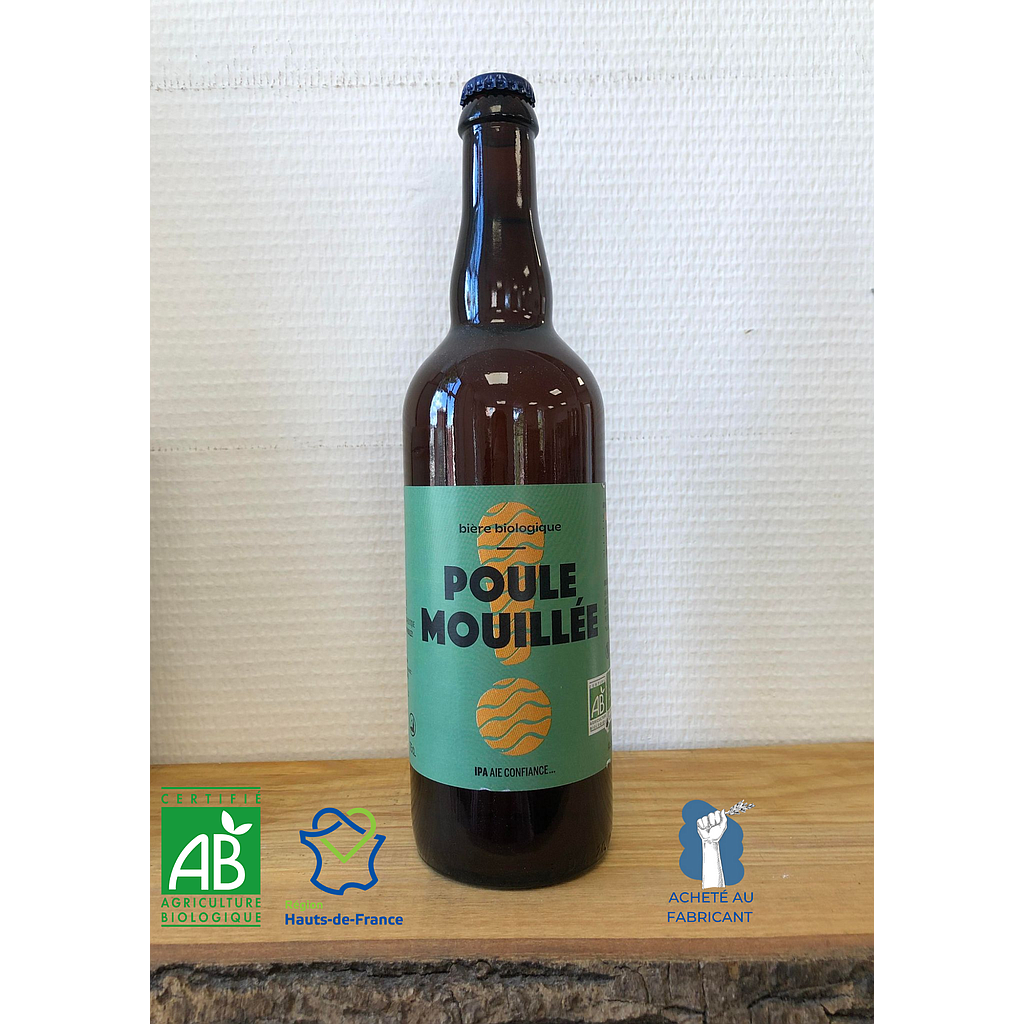 Bière Poule Mouillée (IPA) 75cl