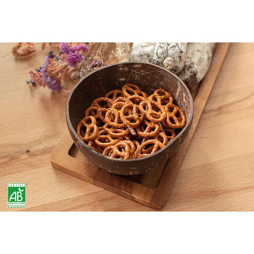 Bretzels d'épeautre à l'huile d'olive Bio 100g