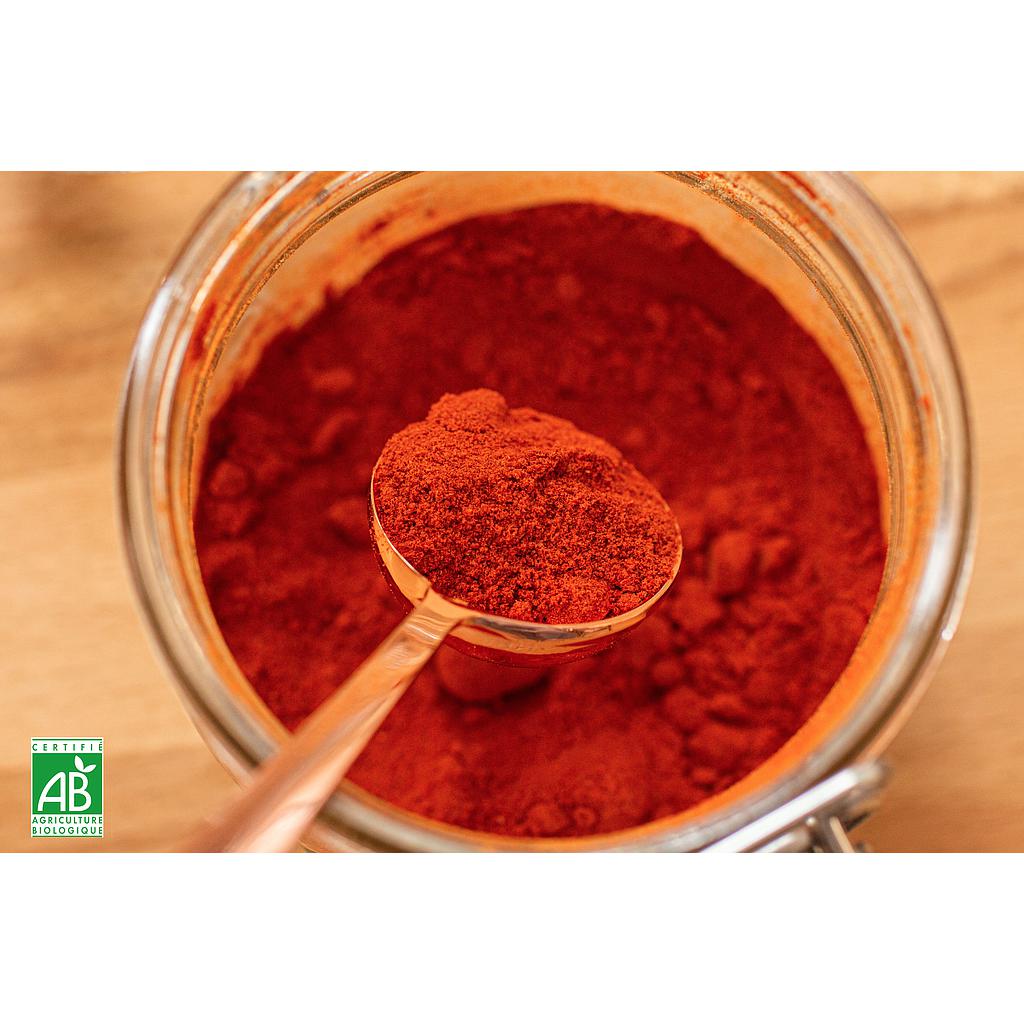 Piment langue d'oiseau en poudre Bio 10g