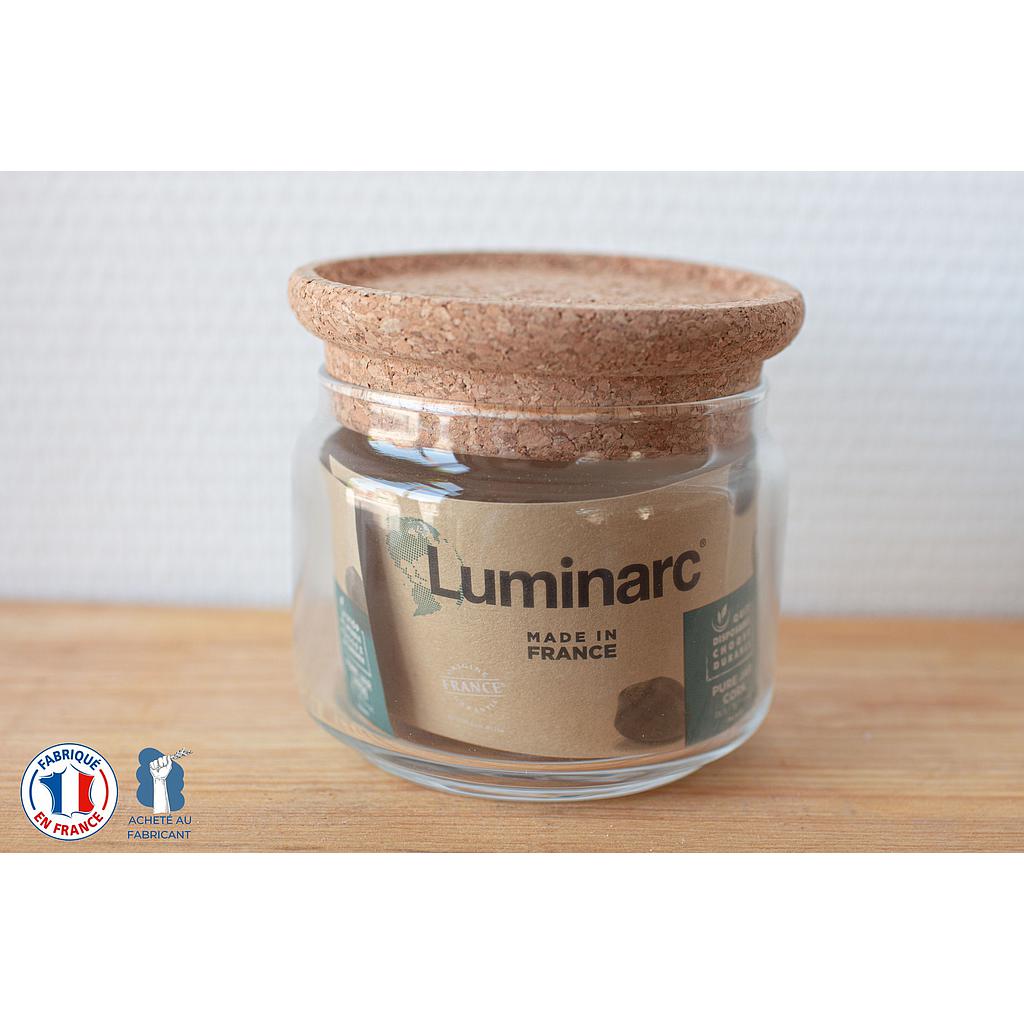 Luminarc Jare verre couvercle liège 0,5L