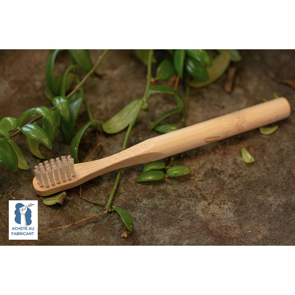 Brosse à dents enfant en bambou