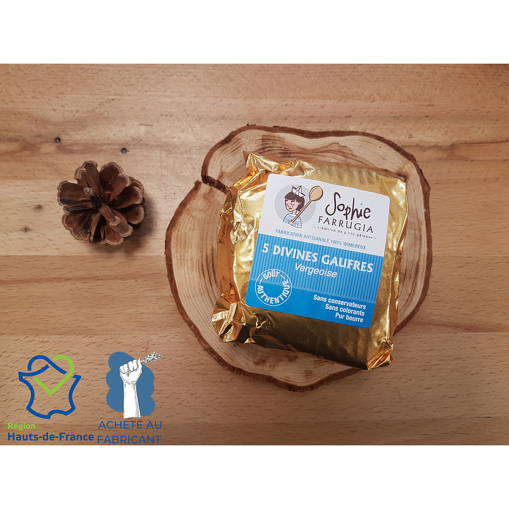 Divines Gaufres Vergeoise 250g