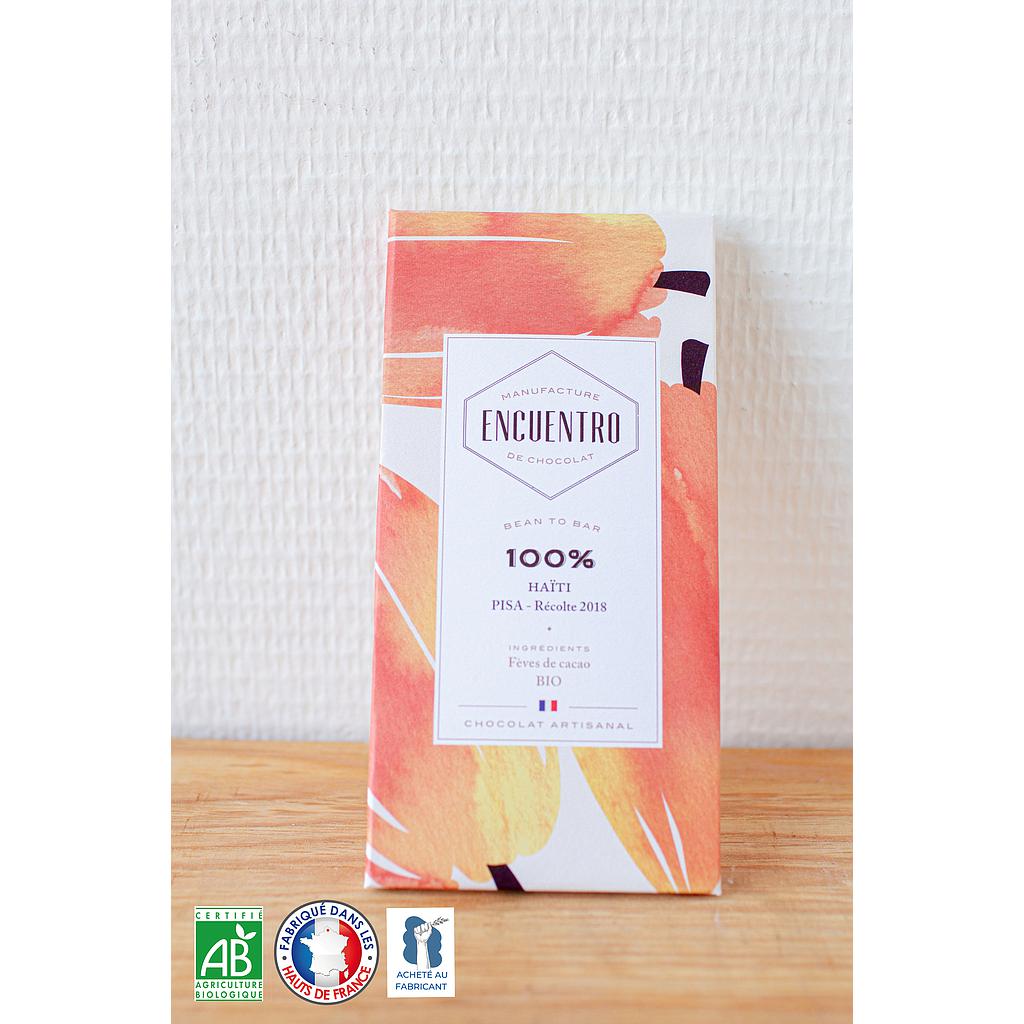 Tablette 100% République Dominicaine BIO 75g Chocolat Encuentro