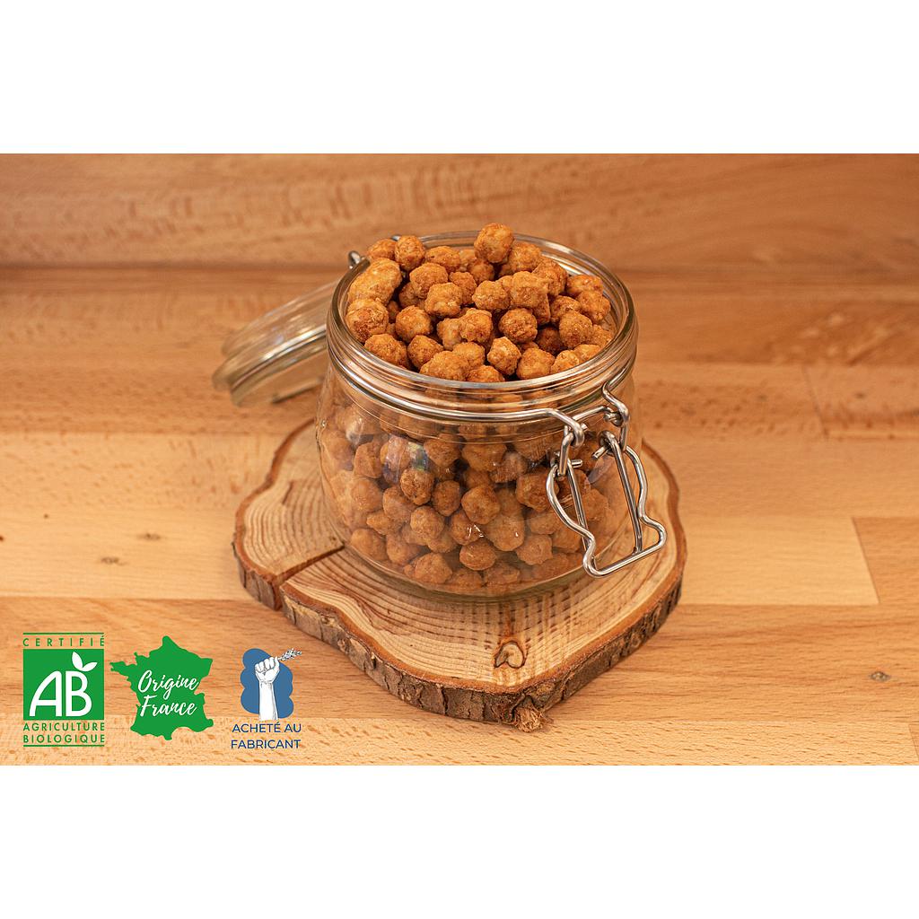 Pois chiches grillés pralinés bio 50g