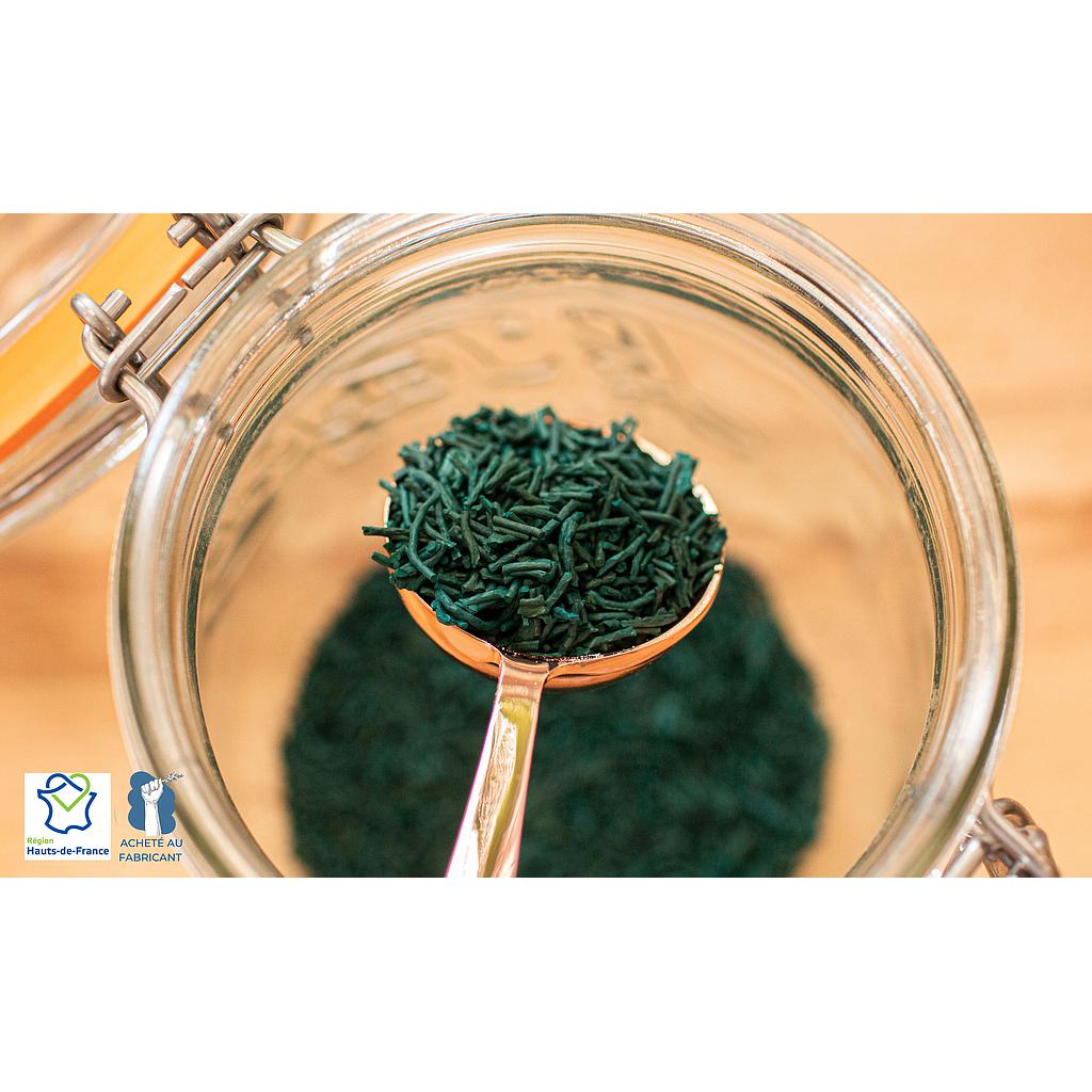 Spiruline paysanne locale en brindille vrac 10g