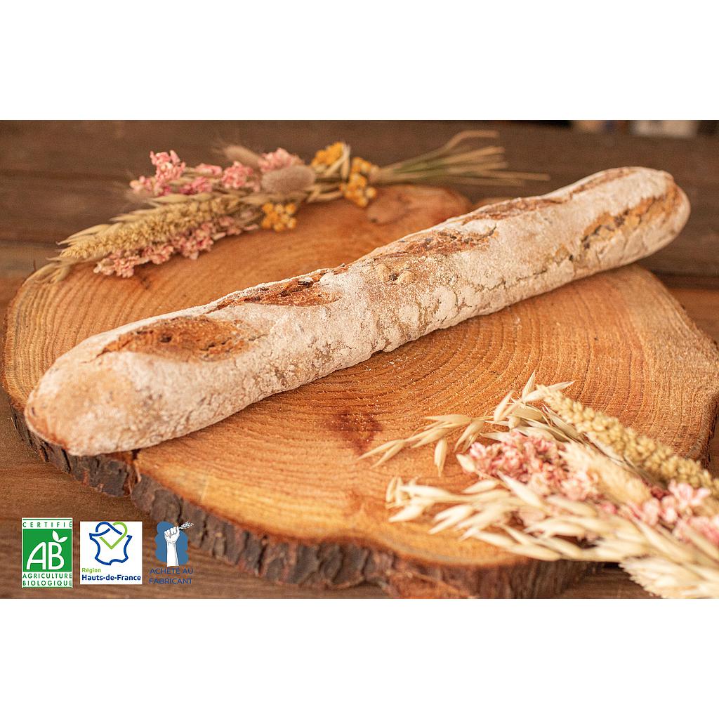 Baguette de blés anciens Multigraines Bio