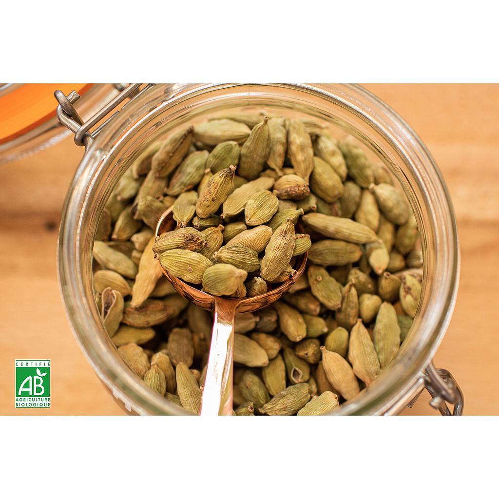 Cardamome entière bio 10g