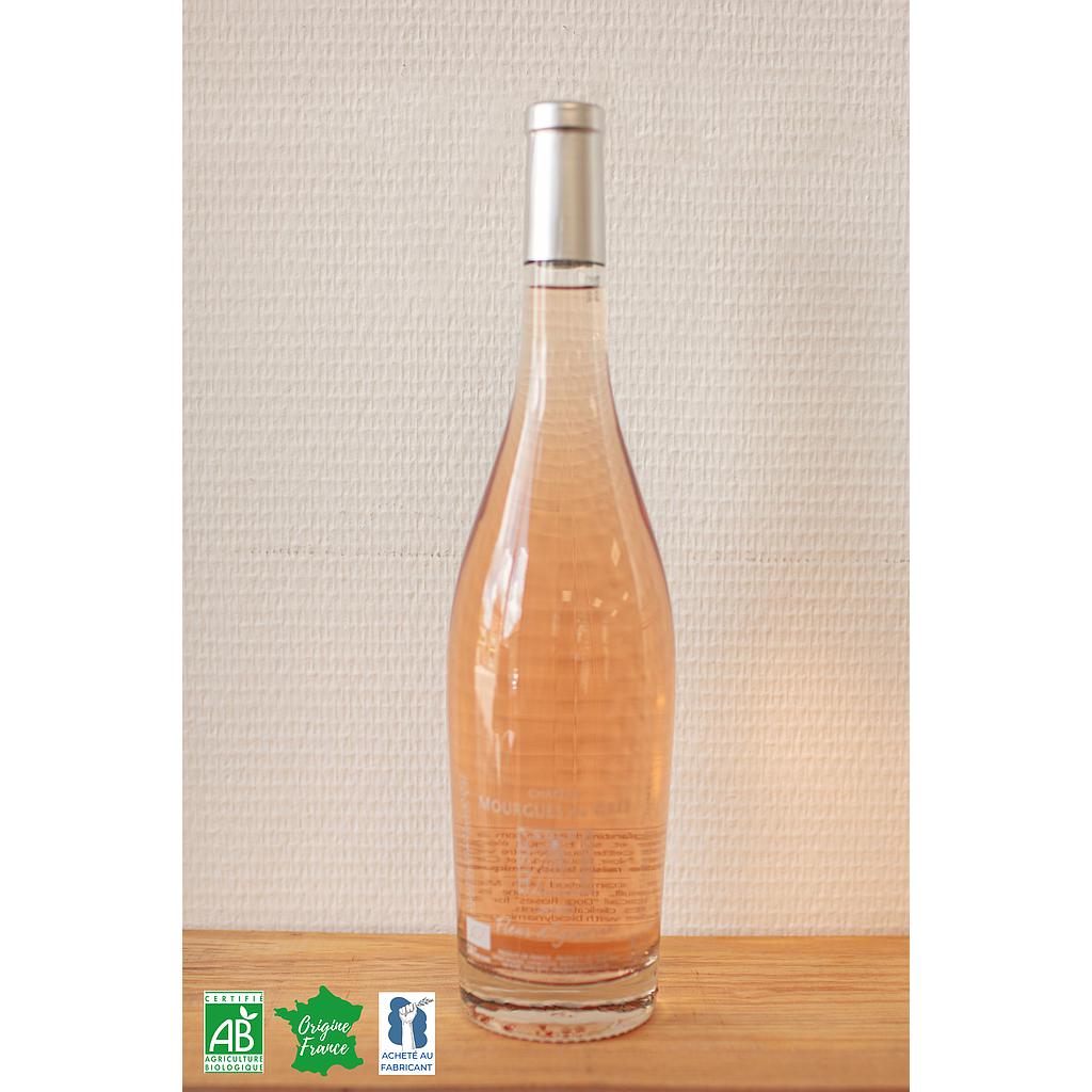 Fleur d'Eglantine Vin rosé Costières de Nimes Bio 75cl