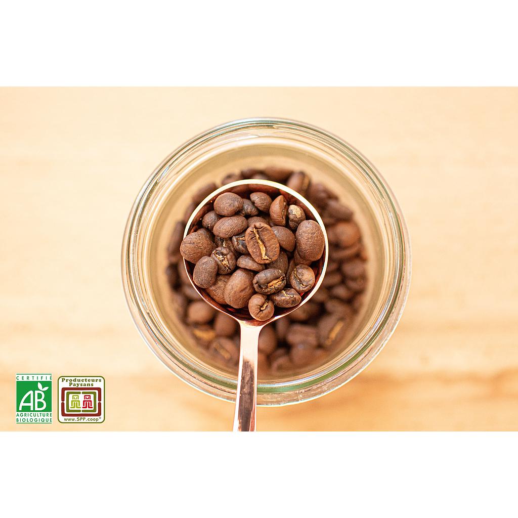 Café du Ch’ti Pérou 100% Arabica Bio et équitable grain 250g