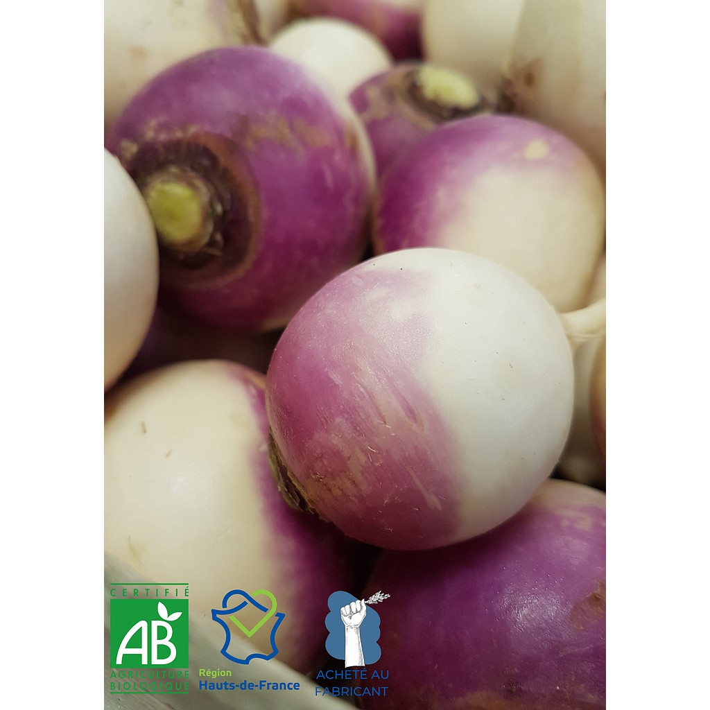Navet violet Bio et Local 200g