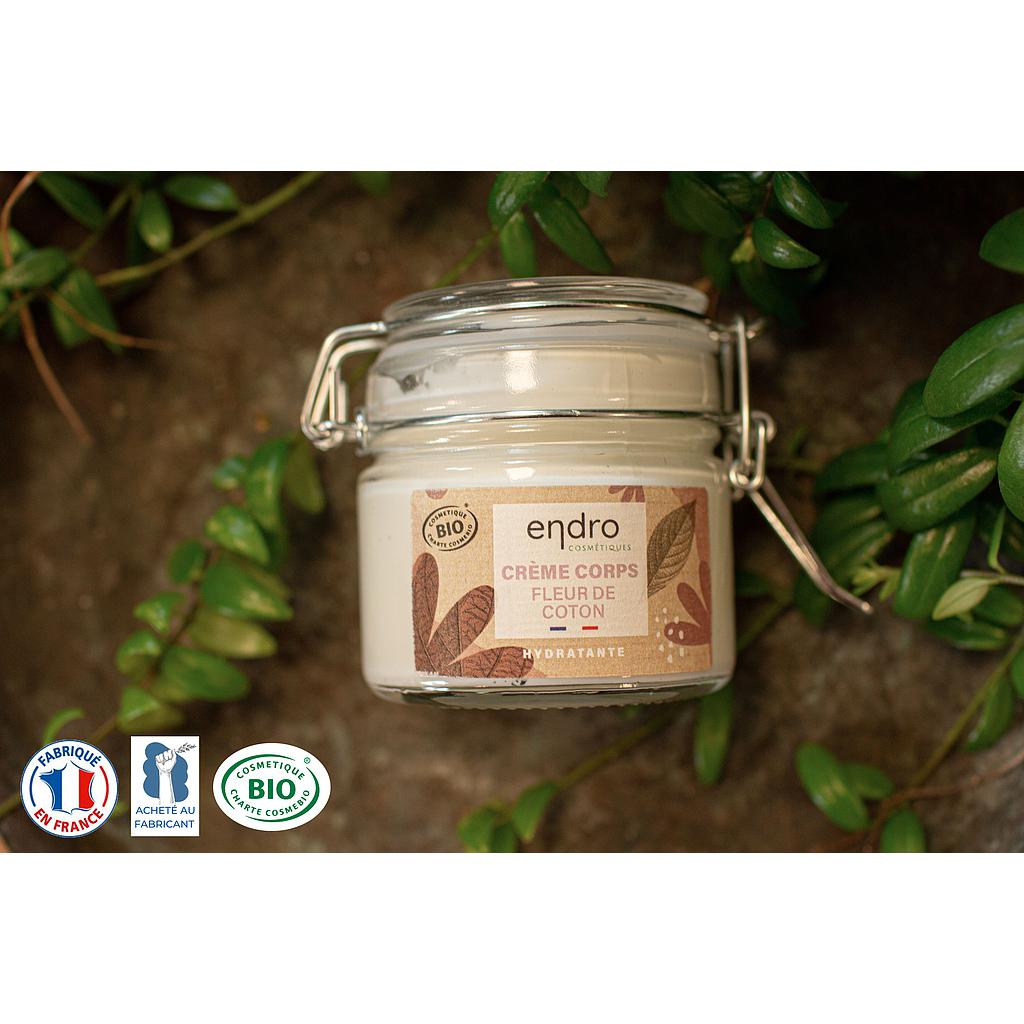 Crème corps Fleur de coton Endro en bocal consigné
