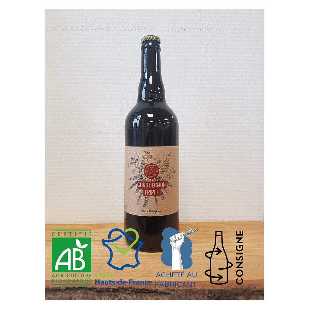 Bière Gorguechon triple Bio 75cl