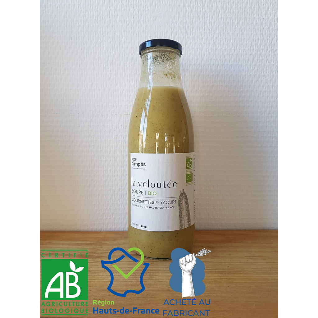 Soupe poireau Bio Les potagers de babette Bio 75cl