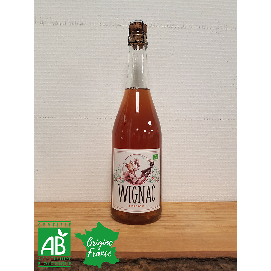 Cidre Rosé Le Goupil Wignac Bio 75cl