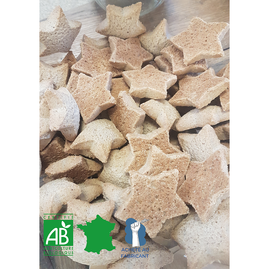 Biscuits Sapins à la cannelle Bio 100g