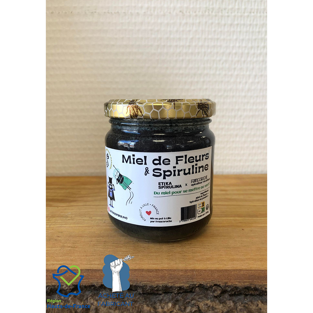 Miel à la Spiruline 250g