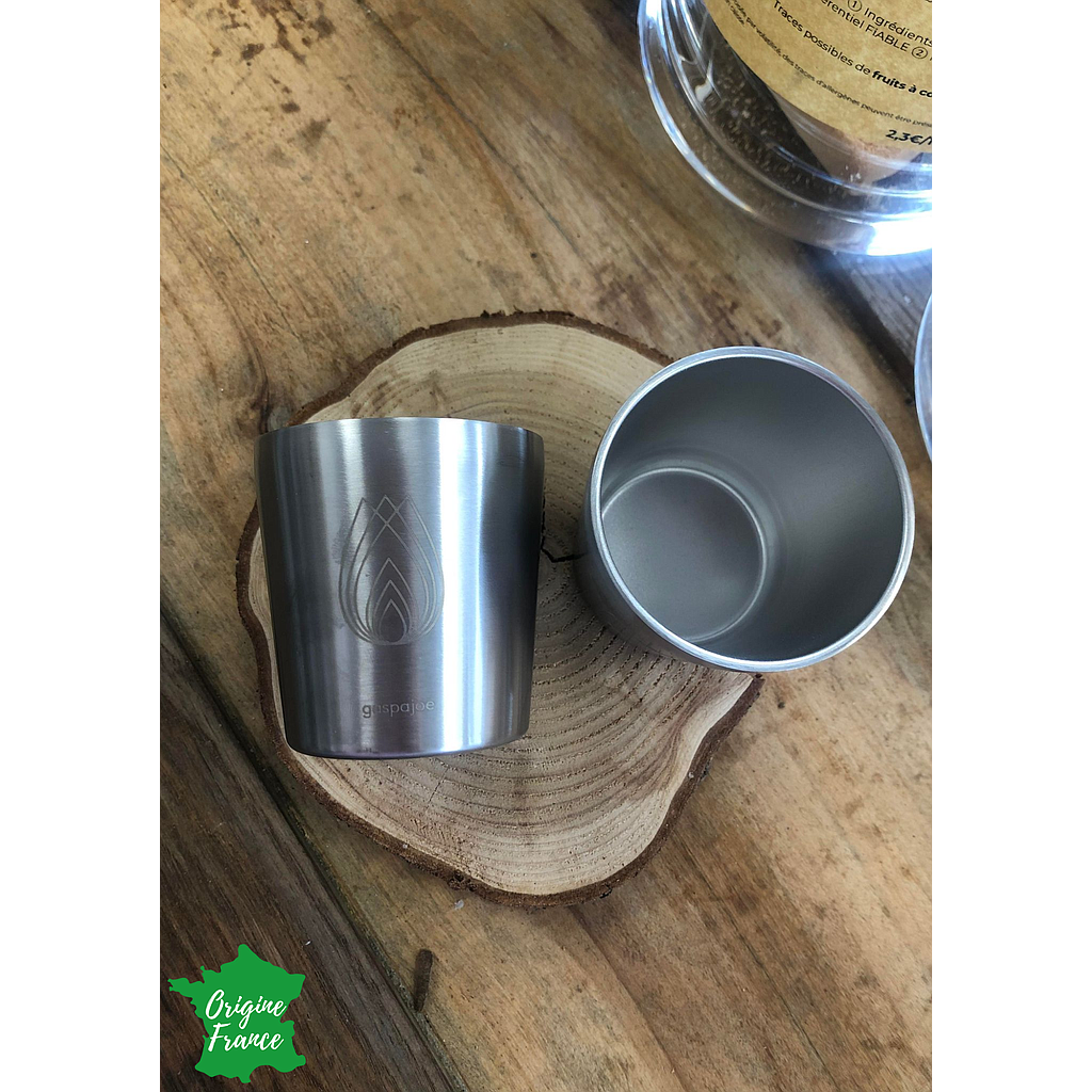 Arty Tasse Inox x 2