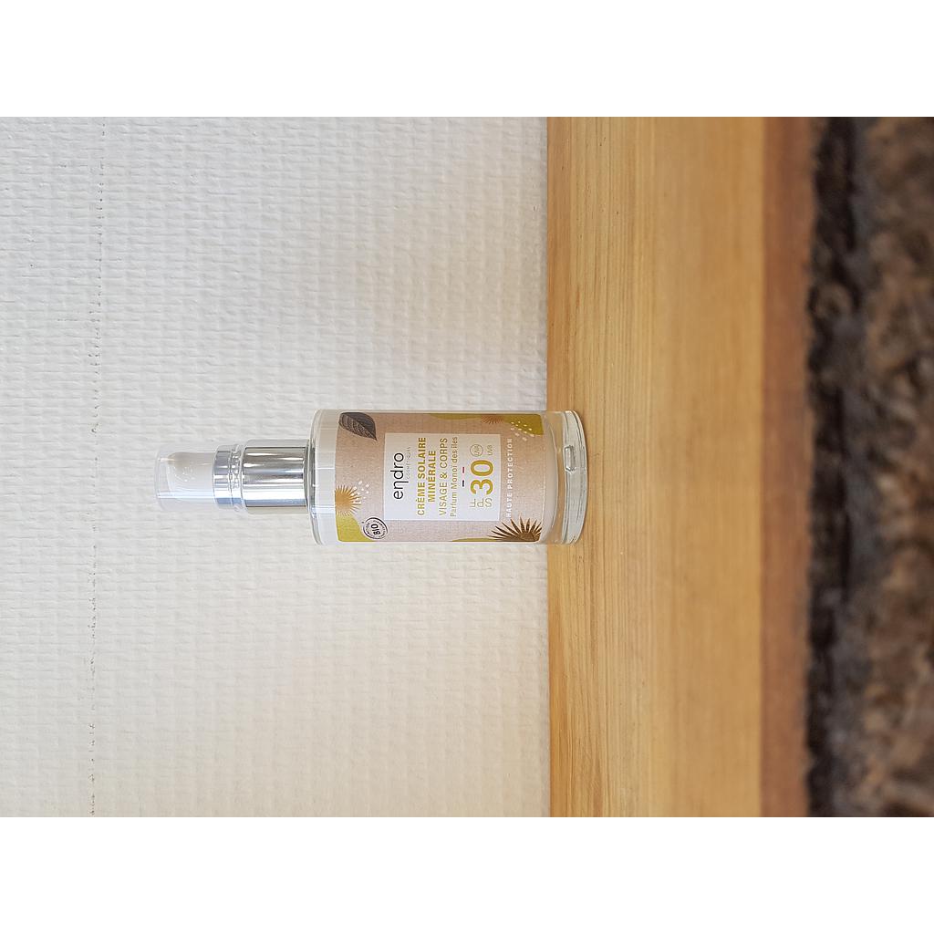 Crème solaire SPF30 consignée Endro 50ml