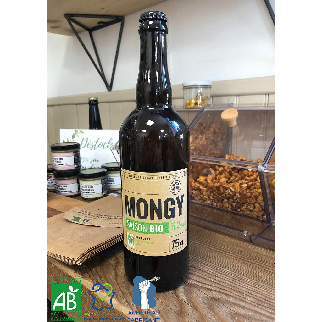 Mongy Saison Bio 75cl