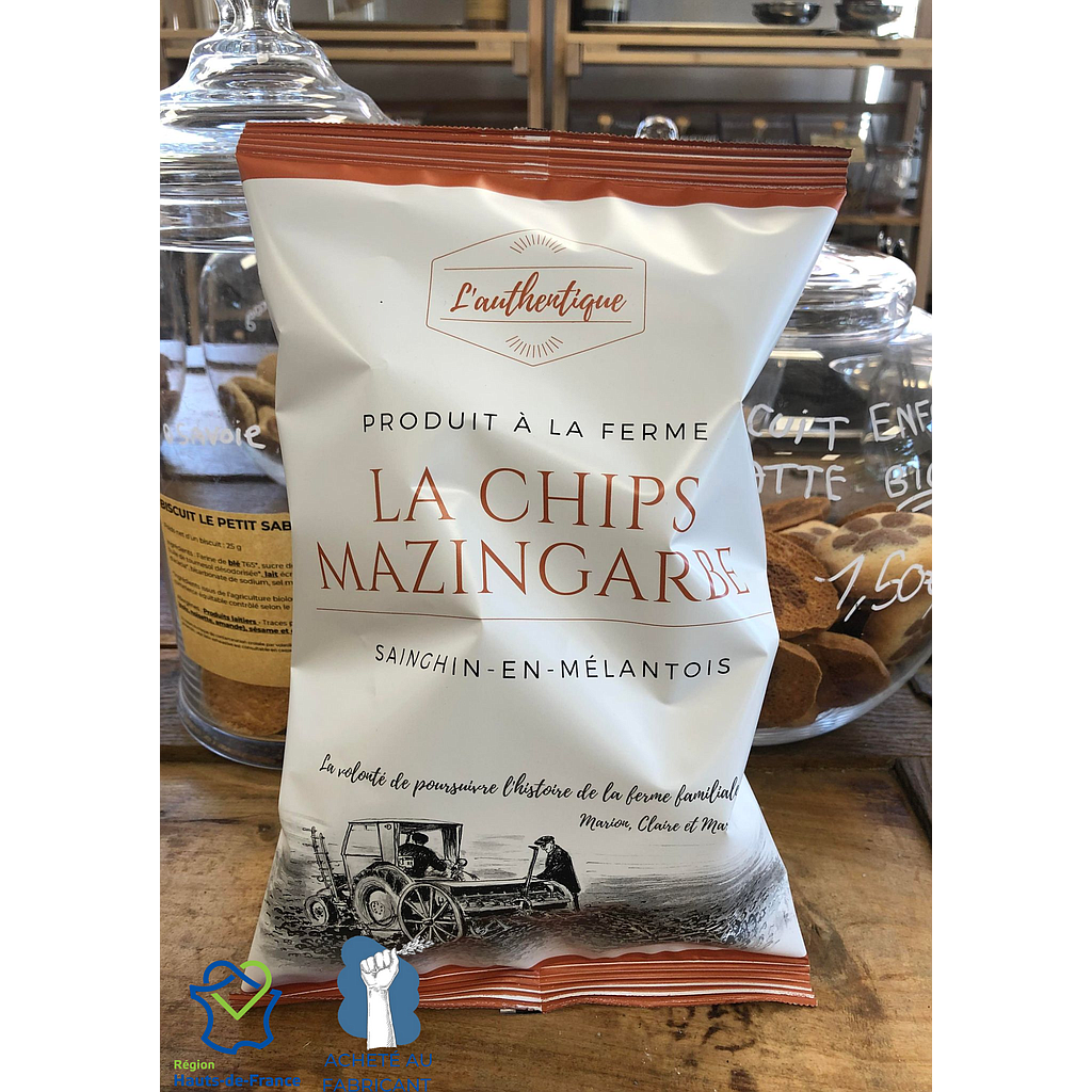 Chips artisanales Locales Ferme Mazingarbe