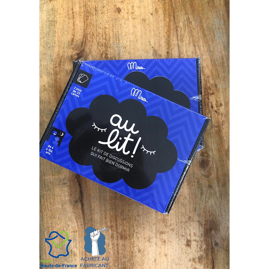 Kit de discussion Minus Editions &quot;Au lit!&quot;