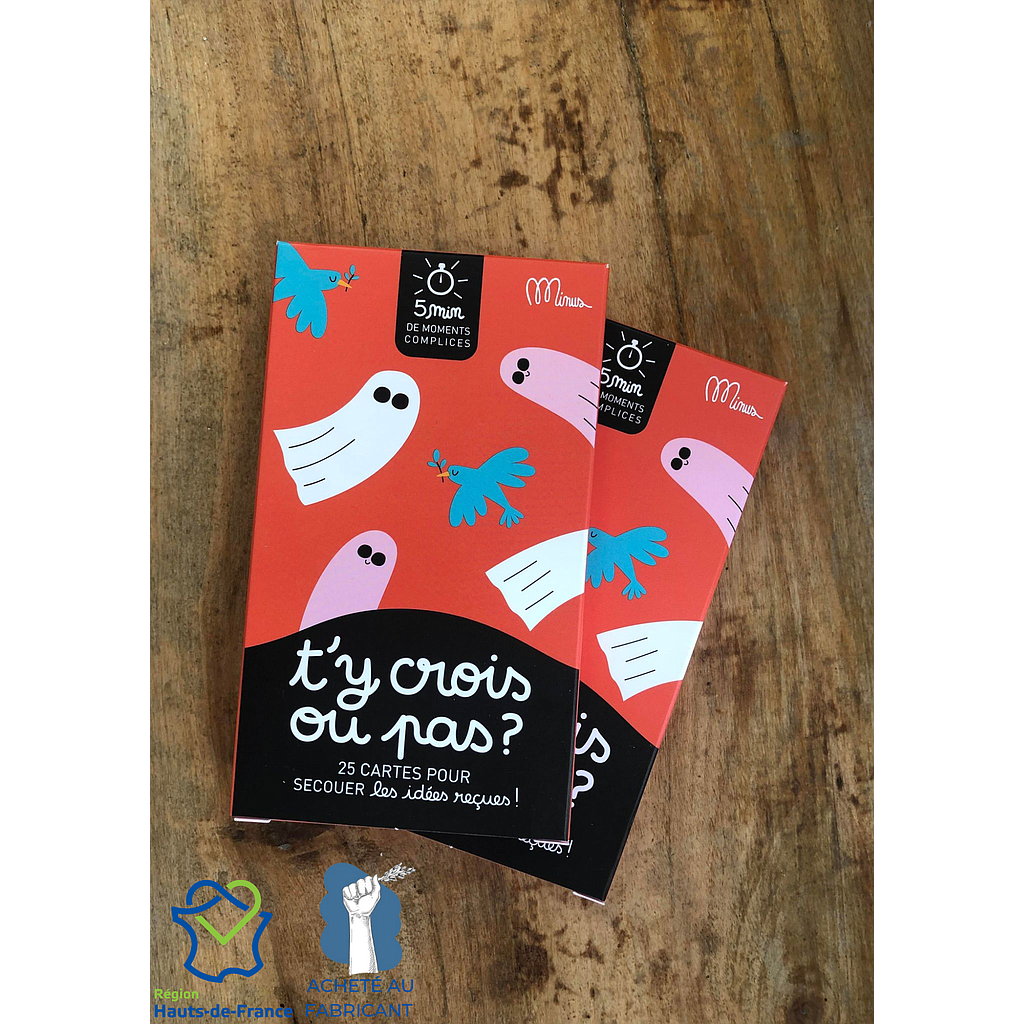 Jeu Minus Éditions &quot;T'y crois ou pas ?&quot;