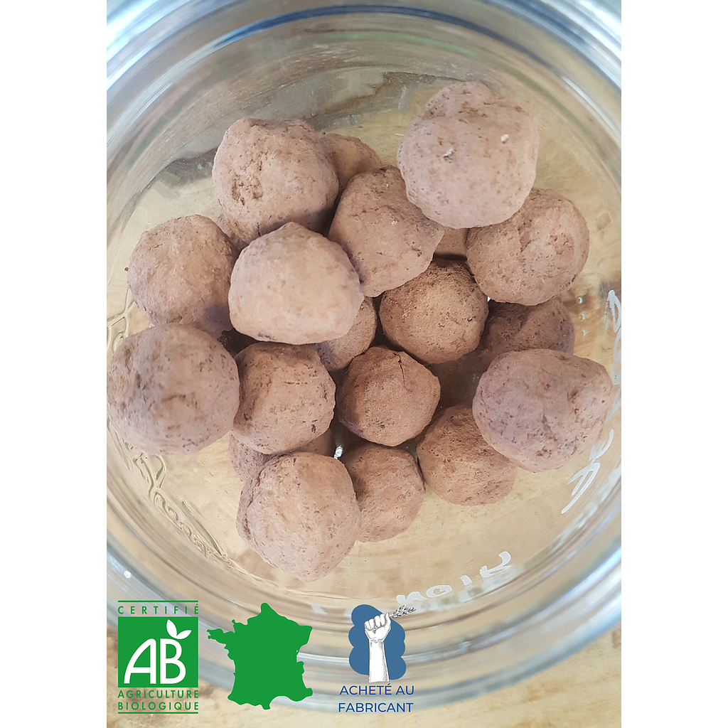 Truffes au chocolat Bio 50g