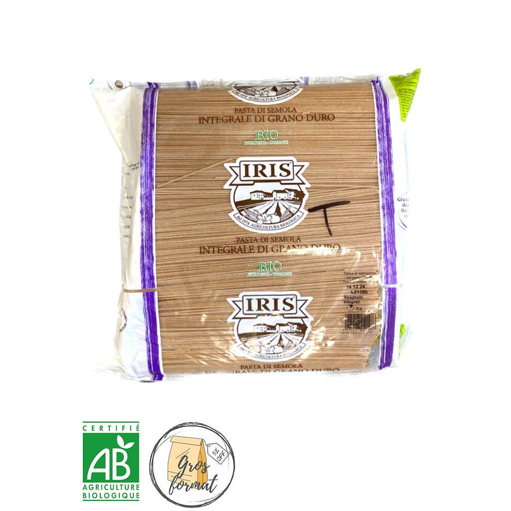 Spaghettis complètes Bio 5Kg