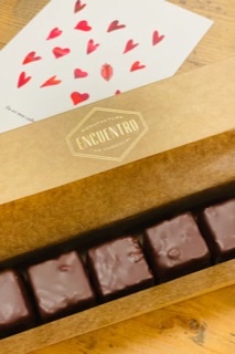 Rochers Intenses - Noisettes &amp; Cacao - 6 pièces, Bio Chocolat Encuentro