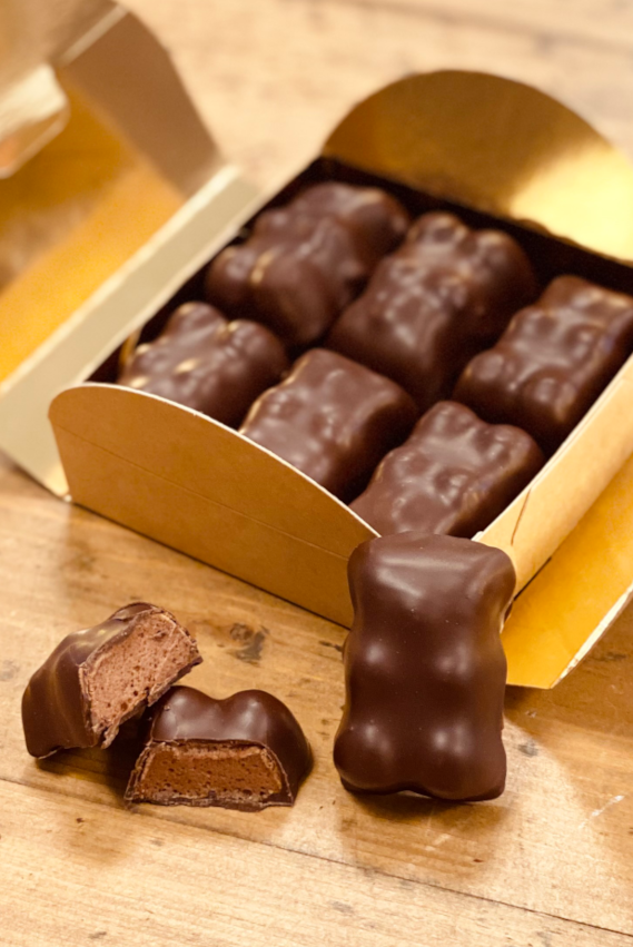 Coffret 6 Oursons Guimauve Bio Chocolat Encuentro