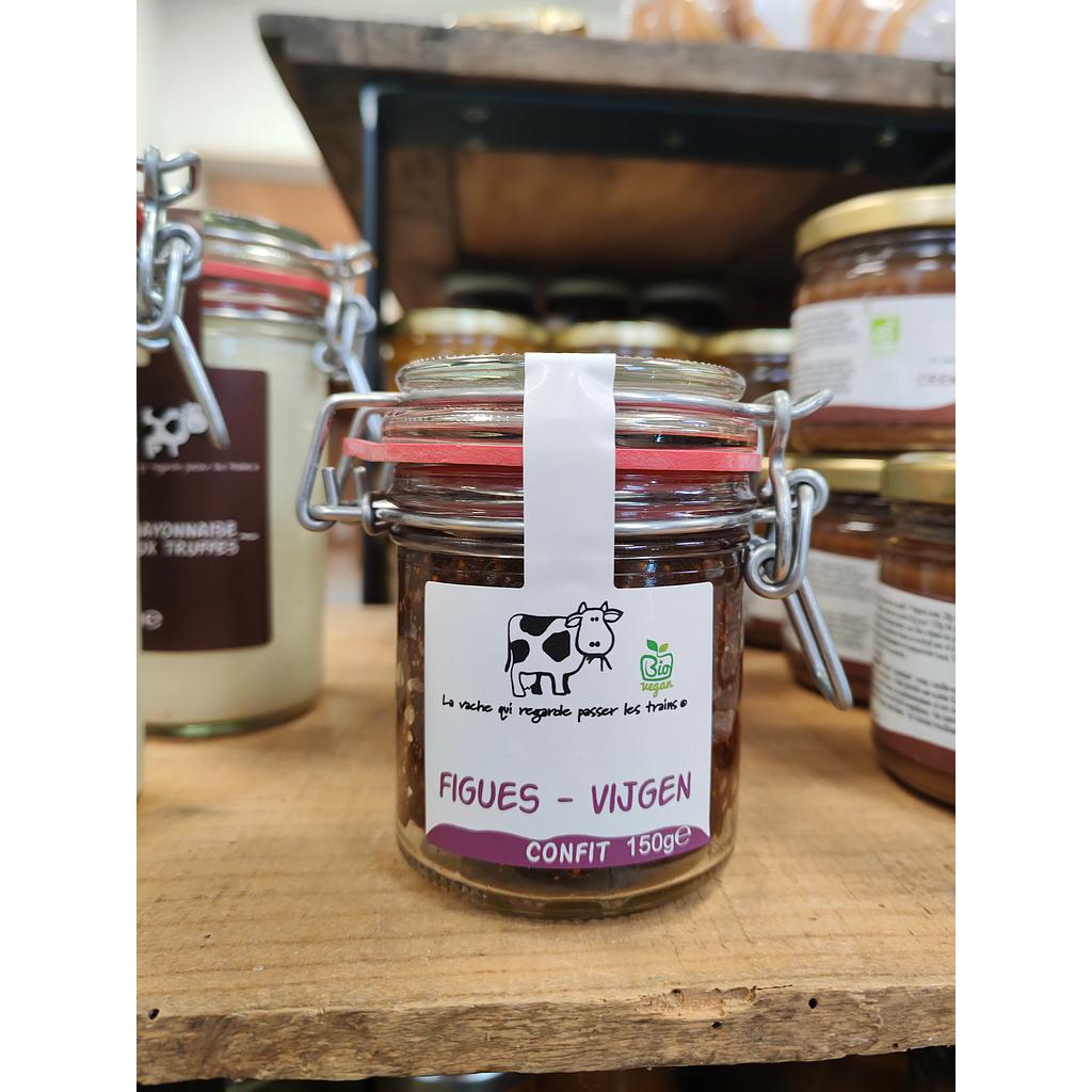 Confit de figues Bio 150g La vache