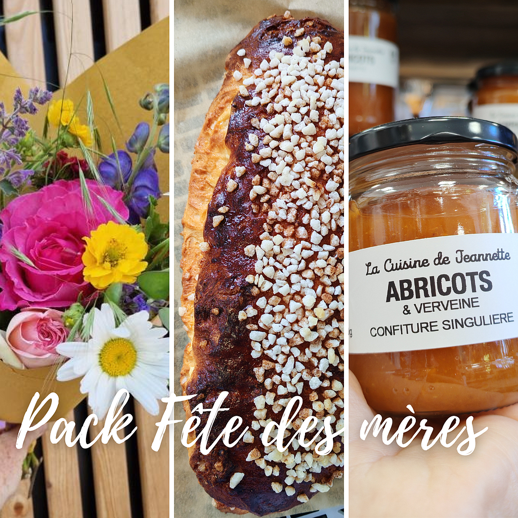Pack Fête des mères Bouquet + Brioche + Confinette