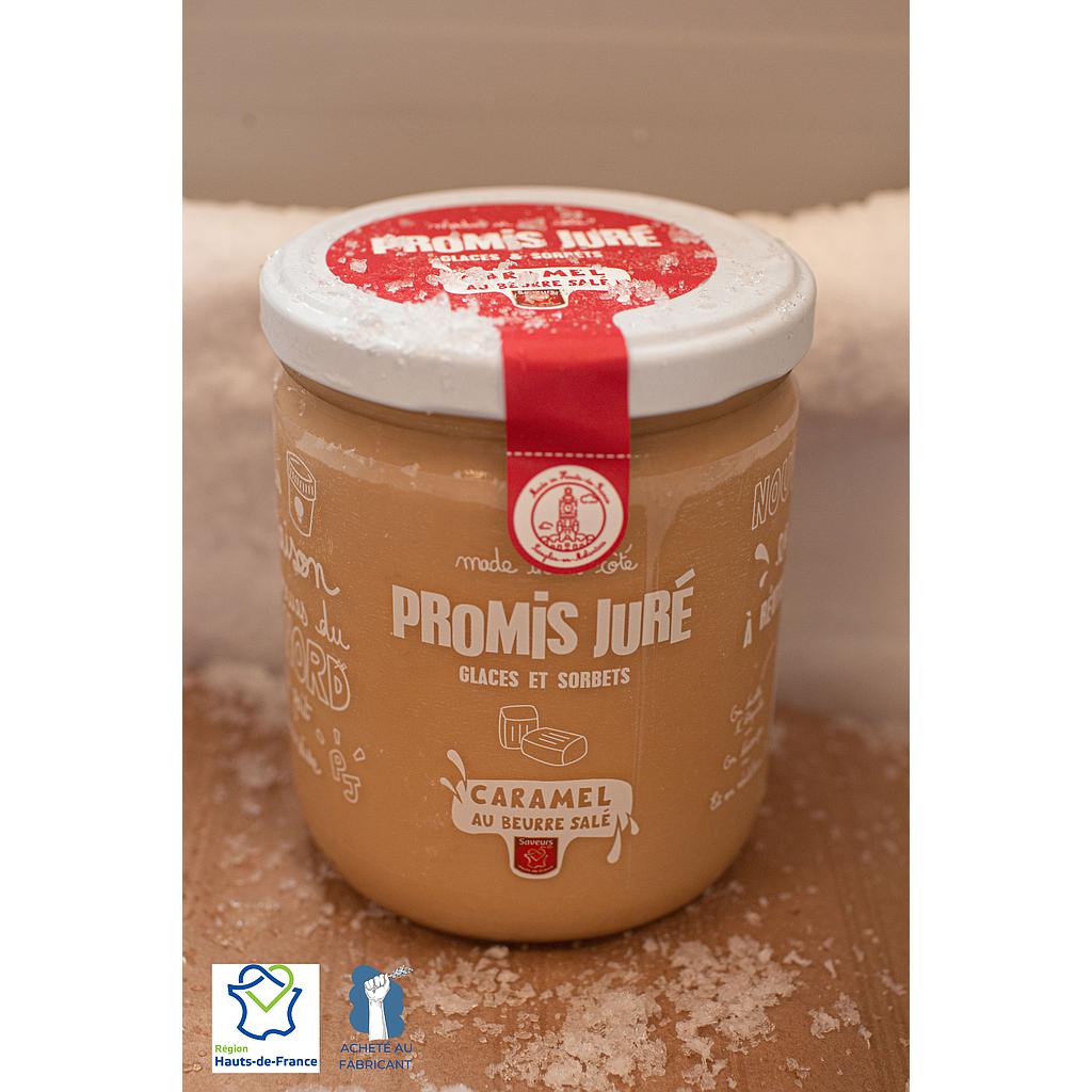 Crème glacée Caramel beurre salé 350g Promis juré