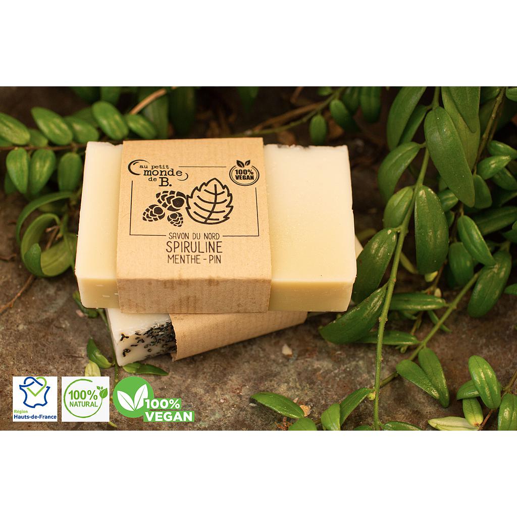 Savon de Bérénice Menthe Spiruline