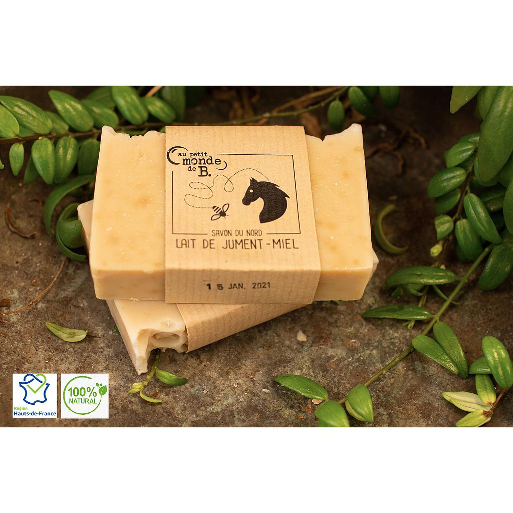 Savon Bérénice Lait de jument miel
