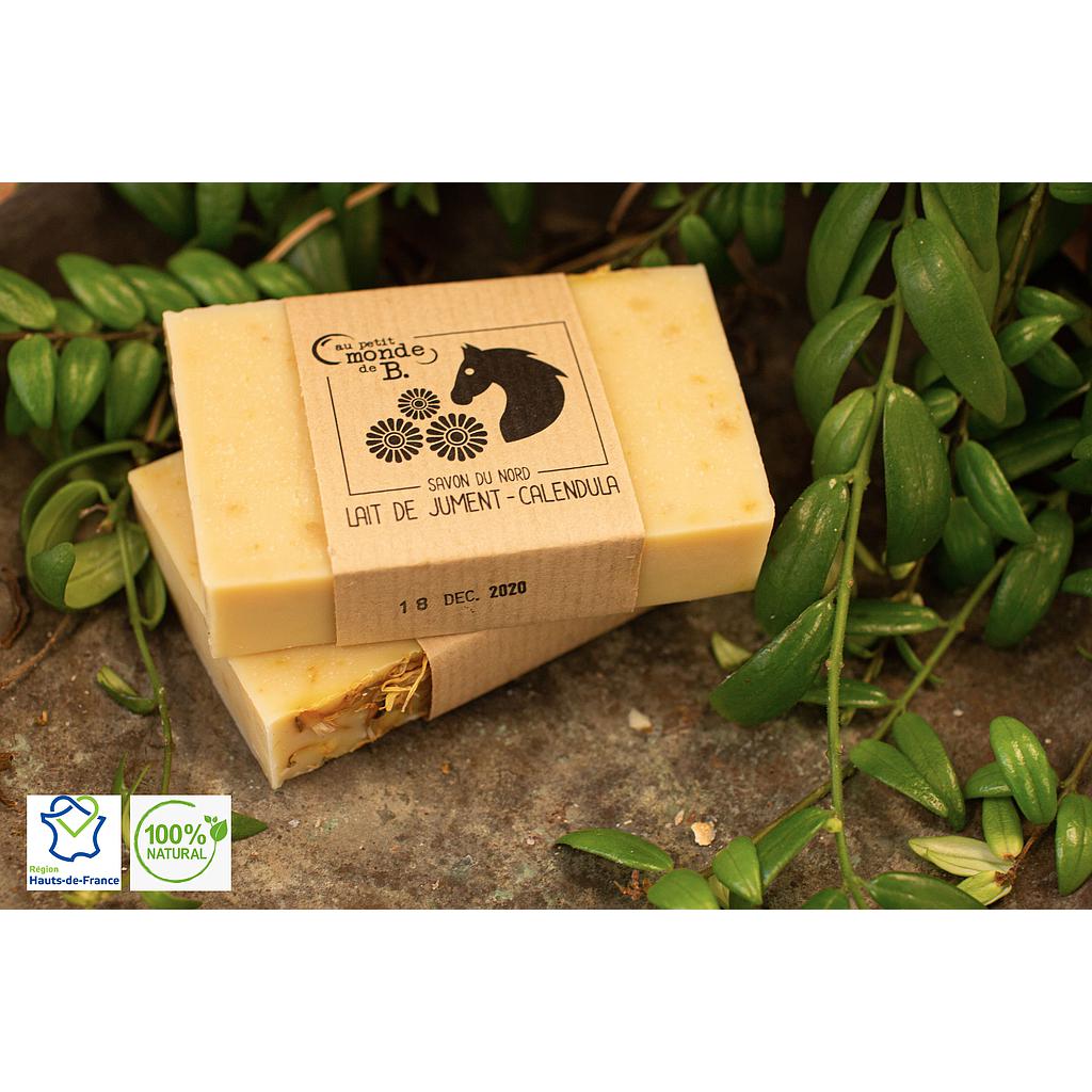 Savon de Bérénice Lait de jument calendula