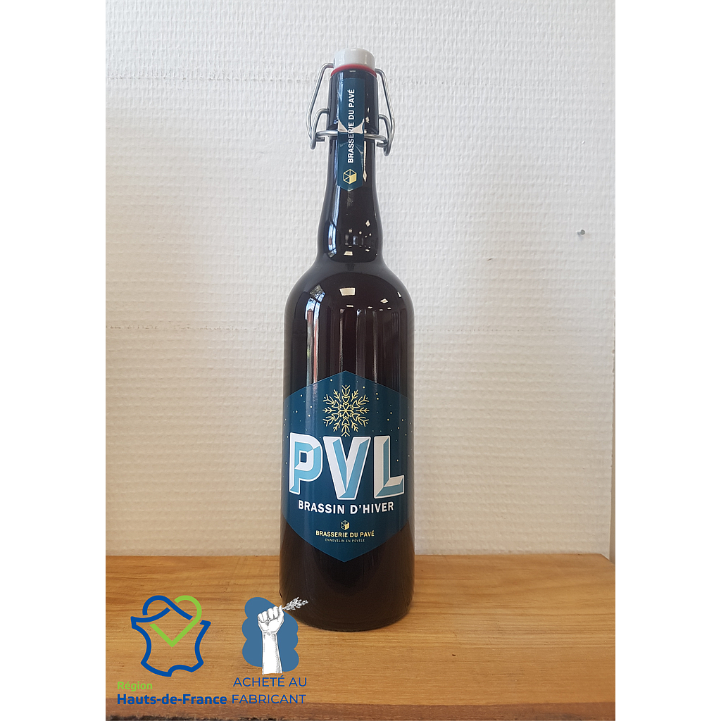 Bière PVL Brassin d'Hiver 75cl